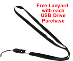 Free Lanyard with USB Stick Purchase for a Limited Time