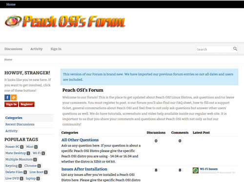 Peach OSI Vanilla Forum